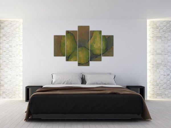 Tablou - Paul Cézanne, Three Pears, reproducere (150x105 cm)