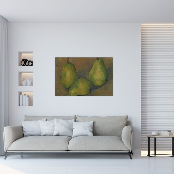 Tablou - Paul Cézanne, Three Pears, reproducere (90x60 cm)