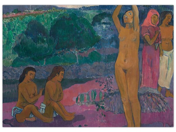 Tablou - Paul Gauguin, The Invocation, reproducere (70x50 cm)