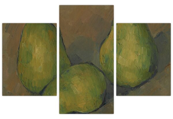 Tablou - Paul Cézanne, Three Pears, reproducere (90x60 cm)