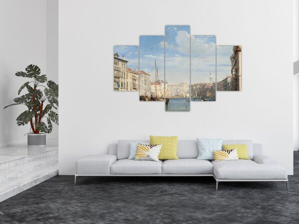 Tablou - Richard Parkes Bonington, The Grand Canal, reproducere (150x105 cm)
