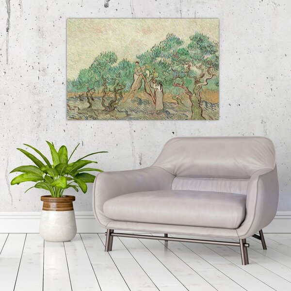 Tablou - Vincent van Gogh, The Olive Orchard, reproducere (90x60 cm)