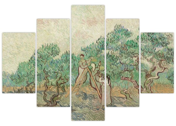 Tablou - Vincent van Gogh, The Olive Orchard, reproducere (150x105 cm)