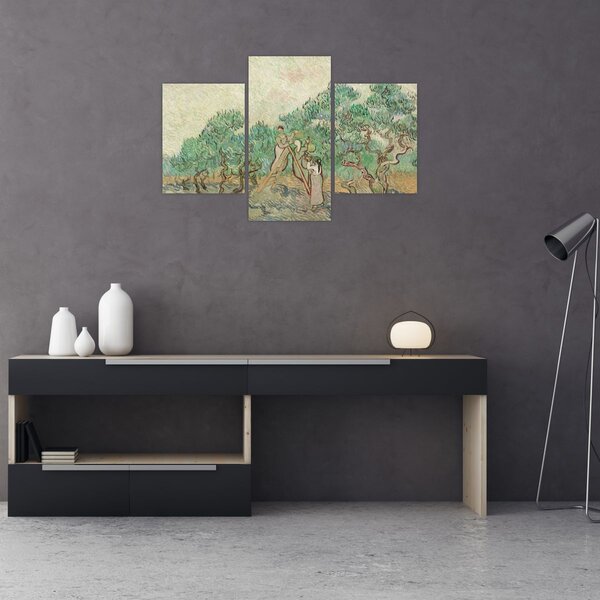Tablou - Vincent van Gogh, The Olive Orchard, reproducere (90x60 cm)