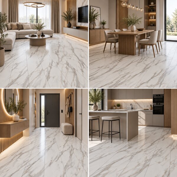 SPC Pardoseală cu strat de bază Marble 5 mm