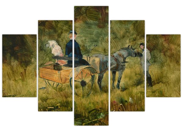 Tablou - Henri de Toulouse-Lautrec, The Trap, reproducere (150x105 cm)