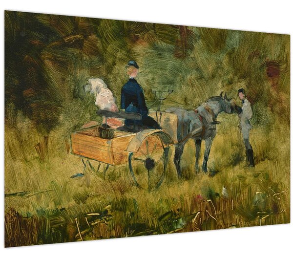 Tablou - Henri de Toulouse-Lautrec, The Trap, reproducere (90x60 cm)