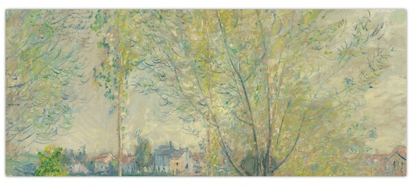 Tablou - Claude Monet, The Willows, reproducere (120x50 cm)