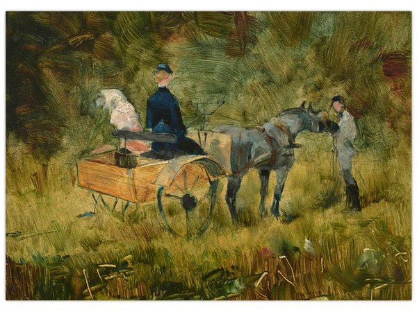 Tablou - Henri de Toulouse-Lautrec, The Trap, reproducere (70x50 cm)