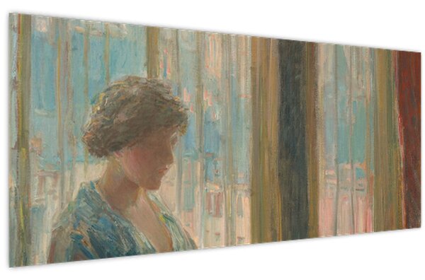 Tablou - Childe Hassam, The New York Window, reproducere (120x50 cm)