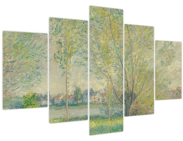 Tablou - Claude Monet, The Willows, reproducere (150x105 cm)