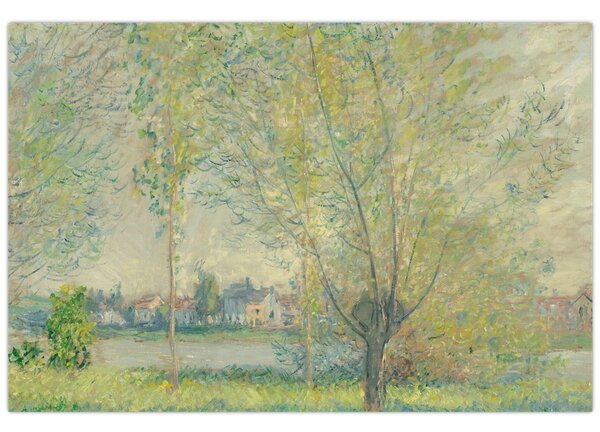 Tablou - Claude Monet, The Willows, reproducere (90x60 cm)