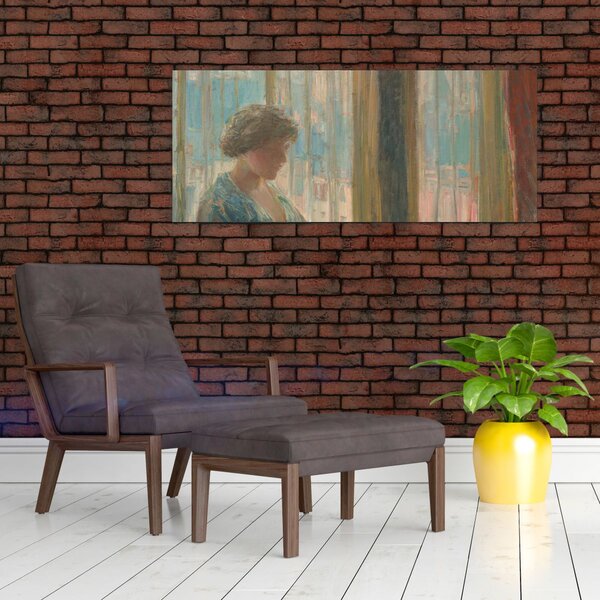 Tablou - Childe Hassam, The New York Window, reproducere (120x50 cm)