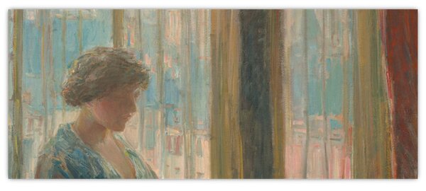 Tablou - Childe Hassam, The New York Window, reproducere (120x50 cm)