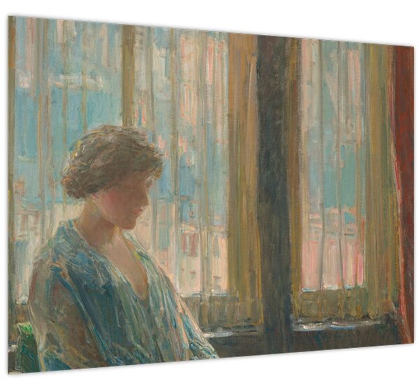 Tablou - Childe Hassam, The New York Window, reproducere (70x50 cm)