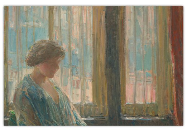 Tablou - Childe Hassam, The New York Window, reproducere (90x60 cm)