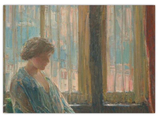 Tablou - Childe Hassam, The New York Window, reproducere (70x50 cm)