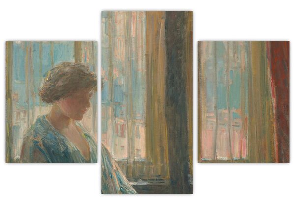 Tablou - Childe Hassam, The New York Window, reproducere (90x60 cm)