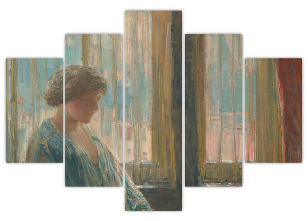 Tablou - Childe Hassam, The New York Window, reproducere (150x105 cm)