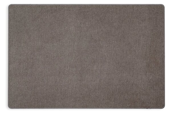 Covoraș Universal Antiderapant Wool, 45 75 cm, Poliester, Bază din Cauciuc, Gri 45 x 75