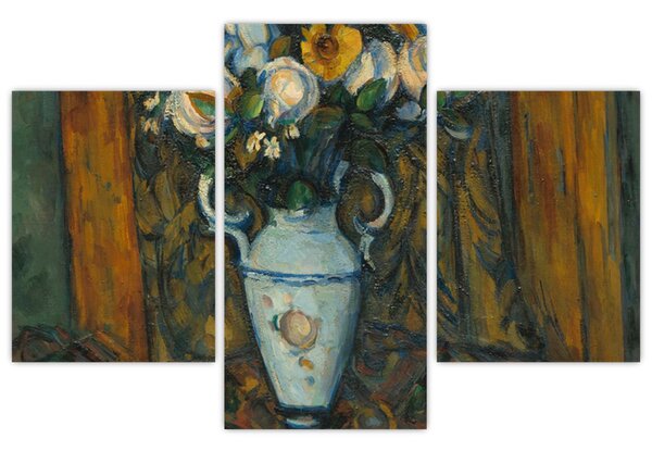 Tablou - Paul Cézanne, Vase of Flowers, reproducere (90x60 cm)
