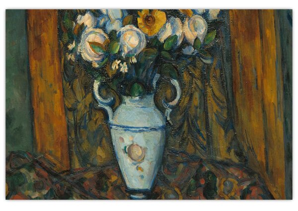 Tablou - Paul Cézanne, Vase of Flowers, reproducere (90x60 cm)
