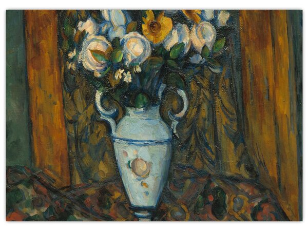 Tablou - Paul Cézanne, Vase of Flowers, reproducere (70x50 cm)