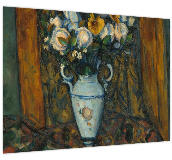 Tablou - Paul Cézanne, Vase of Flowers, reproducere (70x50 cm)