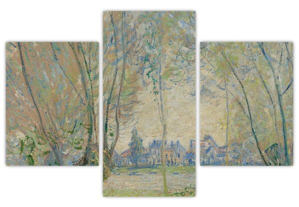 Tablou - Claude Monet, Woman Seated under the Willows, reproducere (90x60 cm)