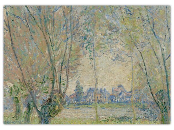 Tablou - Claude Monet, Woman Seated under the Willows, reproducere (70x50 cm)