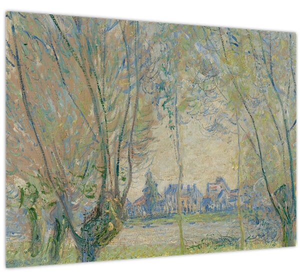 Tablou - Claude Monet, Woman Seated under the Willows, reproducere (70x50 cm)