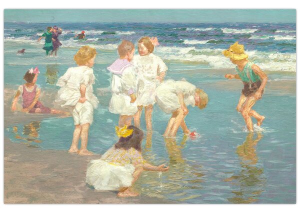Tablou - Edward Henry Potthast, A Holiday, reproducere (90x60 cm)