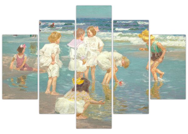 Tablou - Edward Henry Potthast, A Holiday, reproducere (150x105 cm)