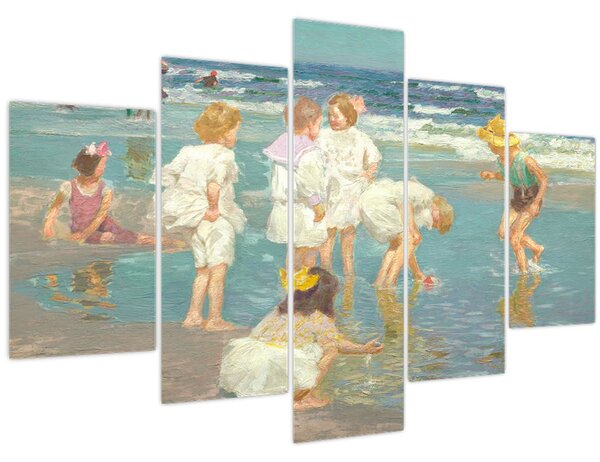 Tablou - Edward Henry Potthast, A Holiday, reproducere (150x105 cm)