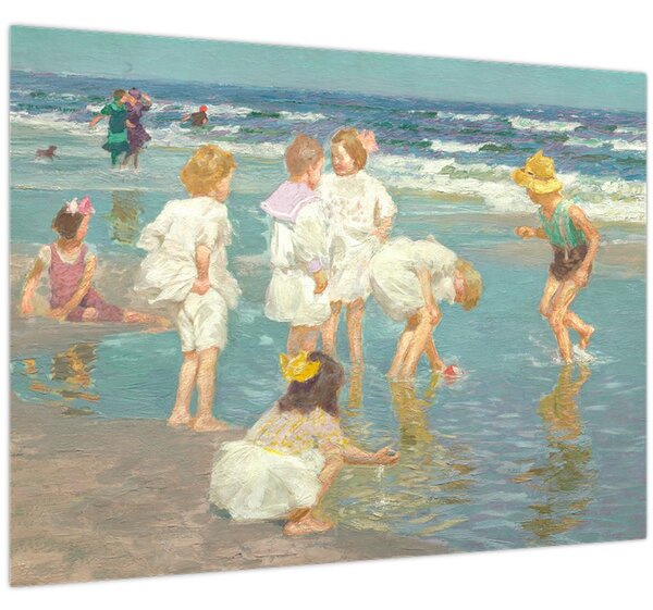 Tablou - Edward Henry Potthast, A Holiday, reproducere (70x50 cm)
