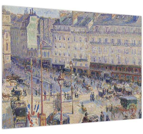 Tablou - Camille Pissarro, The Place du Havre, reproducere (70x50 cm)