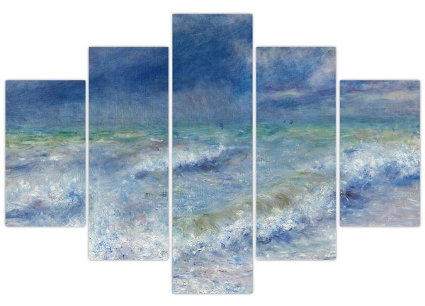 Tablou - Pierre-Auguste Renoir, Seascape, reproducere (150x105 cm)