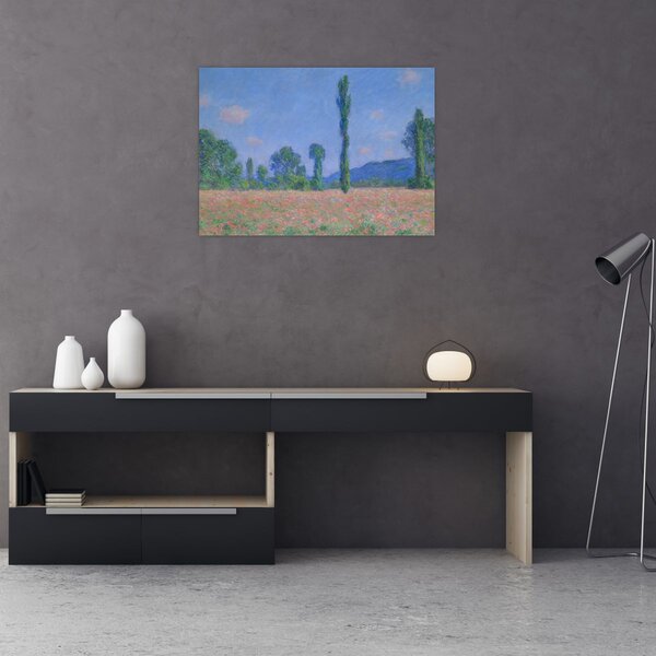Tablou - Claude Monet, Poppy Field (Giverny), reproducere (70x50 cm)