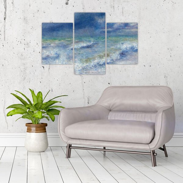 Tablou - Pierre-Auguste Renoir, Seascape, reproducere (90x60 cm)