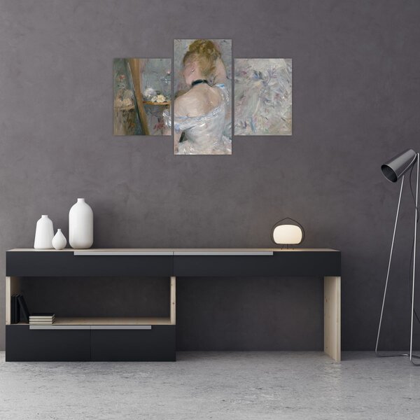 Tablou - Berthe Morisot, Woman at Her Toilette, reproducere (90x60 cm)