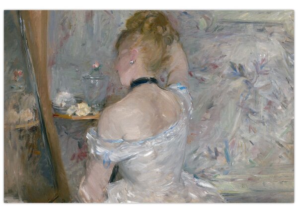 Tablou - Berthe Morisot, Woman at Her Toilette, reproducere (90x60 cm)