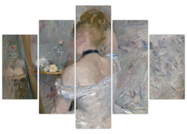 Tablou - Berthe Morisot, Woman at Her Toilette, reproducere (150x105 cm)