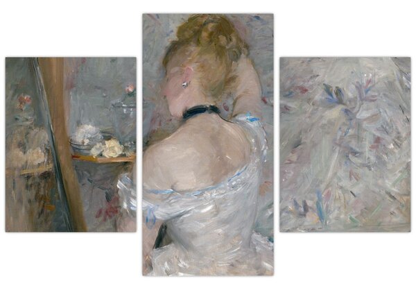 Tablou - Berthe Morisot, Woman at Her Toilette, reproducere (90x60 cm)