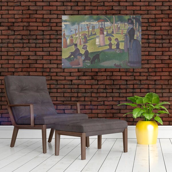 Tablou - Georges Seurat, A Sunday on La Grande Jatte, reproducere (90x60 cm)
