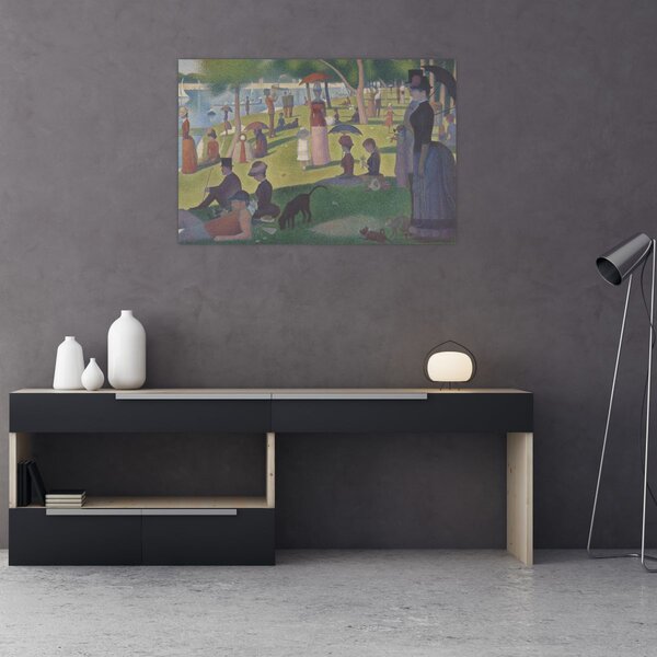 Tablou - Georges Seurat, A Sunday on La Grande Jatte, reproducere (90x60 cm)