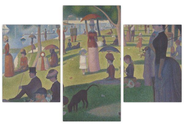 Tablou - Georges Seurat, A Sunday on La Grande Jatte, reproducere (90x60 cm)