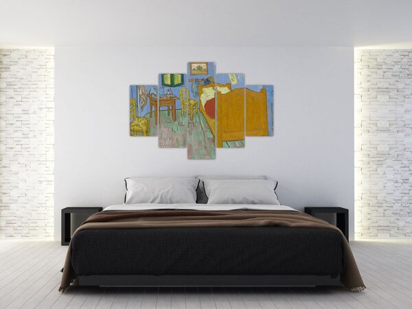 Tablou - Vincent van Gogh, The Bedroom, reproducere (150x105 cm)