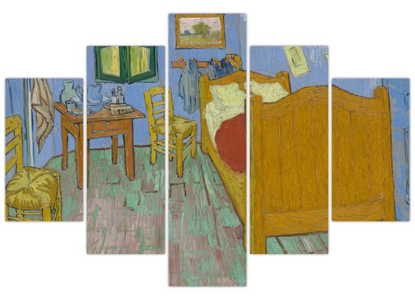 Tablou - Vincent van Gogh, The Bedroom, reproducere (150x105 cm)