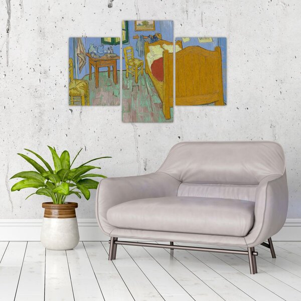 Tablou - Vincent van Gogh, The Bedroom, reproducere (90x60 cm)