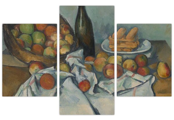 Tablou - Paul Cezanne, The Basket of Apples, reproducere (90x60 cm)